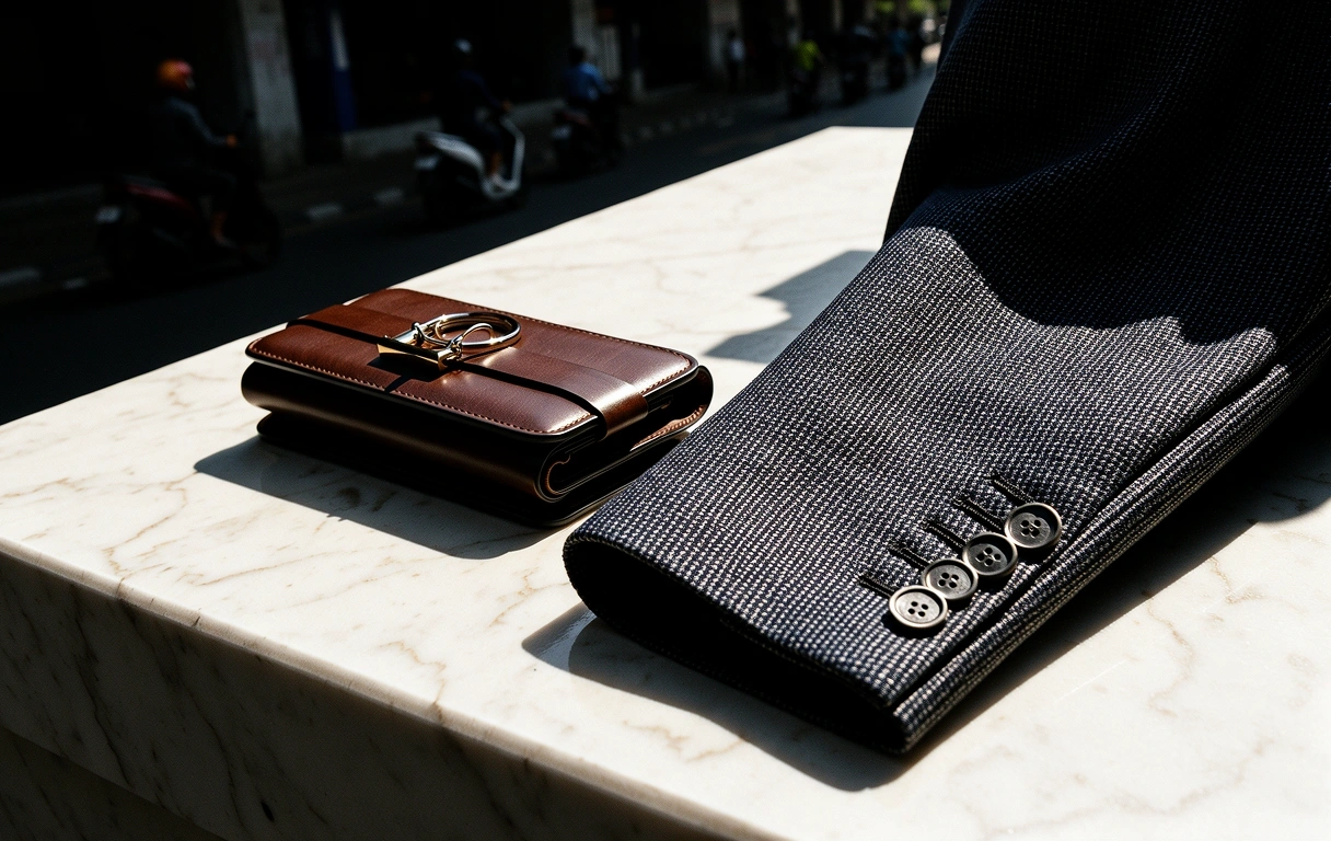 Modern urban fashion and architecture